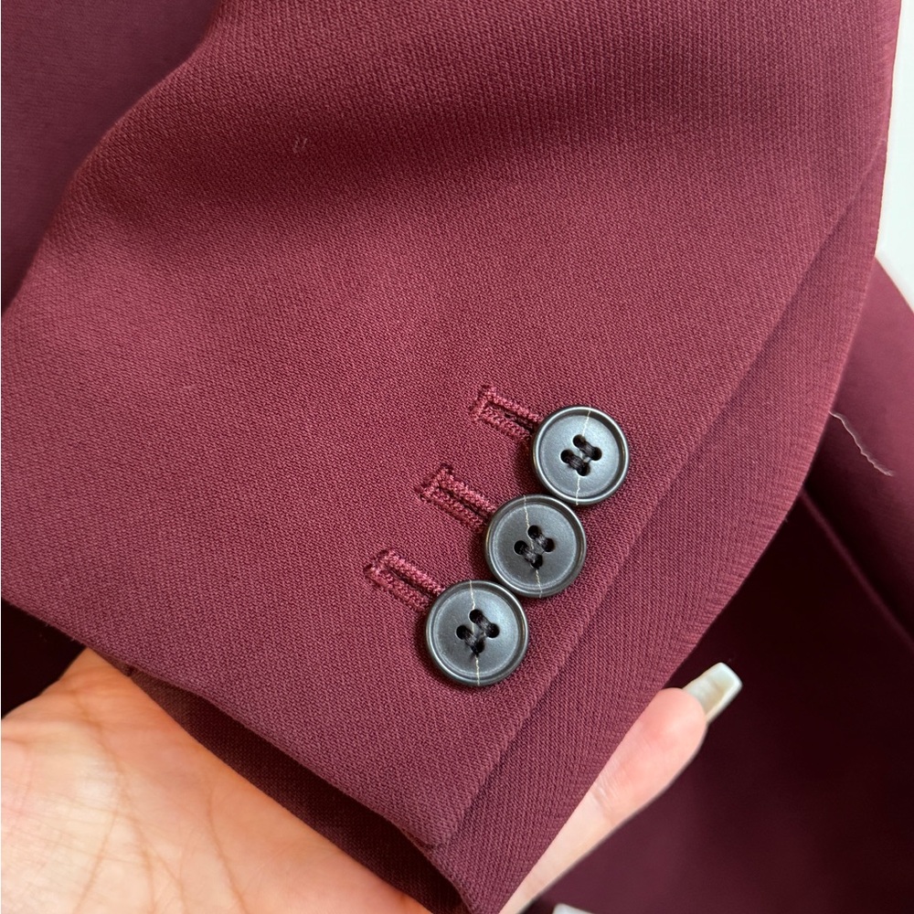 Club Monaco Deep Burgundy Blazer - Picture 6 of 6